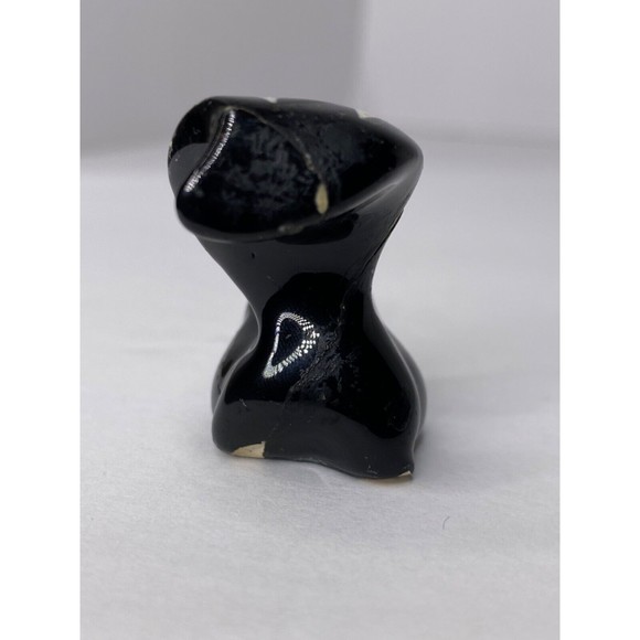 Vintage, Glazed , Skunks, Minature, Parents, baby,Ceramic - Picture 13 of 14